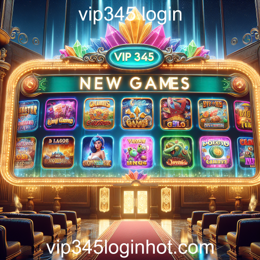 Descubra os Lançamentos Imperdíveis na Categoria 'Novos Jogos' do vip345 login