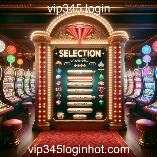 Descubra a Categoria 'Seleção' no vip345 login